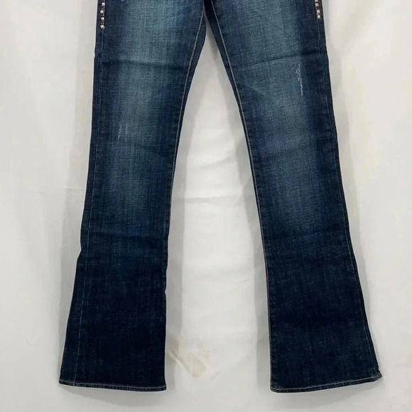 Rock & Republic Women’s Bootcut Jeans Sz 0M Blue Denim Kasandra New - Picture 3 of 13